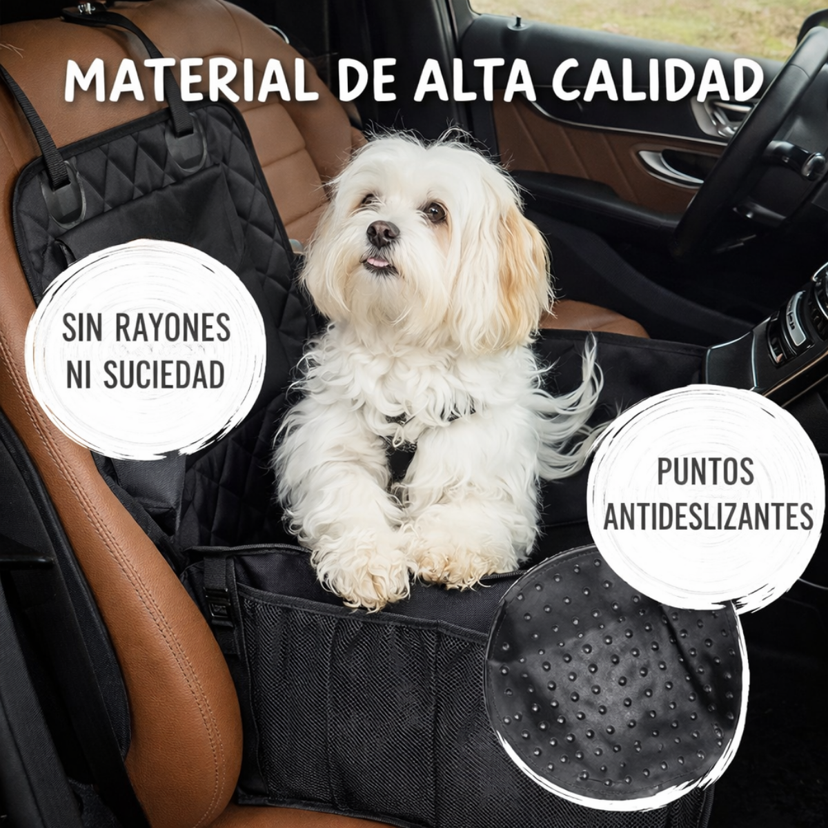 Silla de coche para perros 🐾